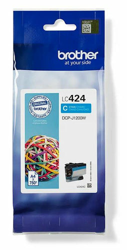 Brother LC-424C ink cartridge 1 pc(s) Original Cyan Brother LC-424C ink cartridge 1 pc(s) Original Cyan